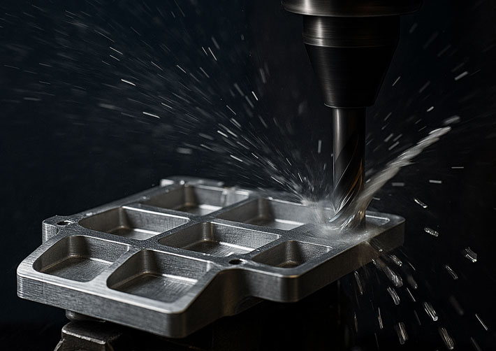 Alloy CNC machining services—multi-axis setup
