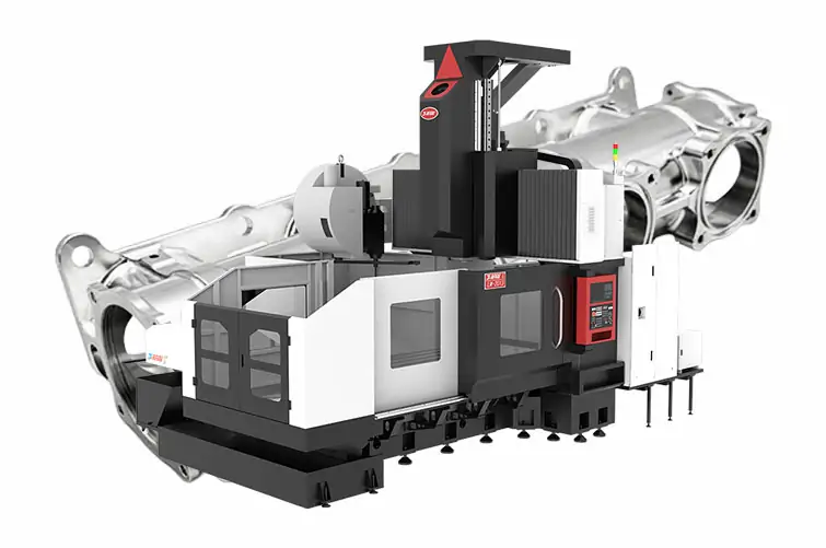 CNC gantry milling machine Qiaofeng M2013 with rigid portal and long X/Y travels