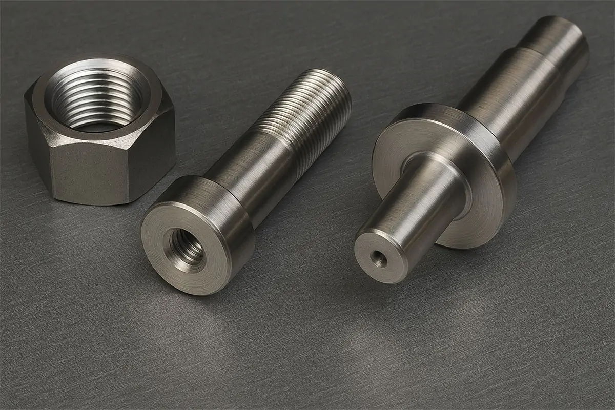 Nickel alloys compared with stainless steel in CNC machining