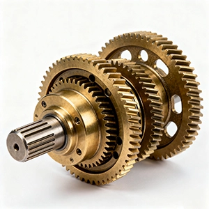Bronze CNC machined valve seat with polished sealing face