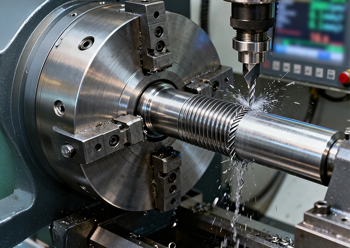 CNC Turning and Milling Combined Machining Process
