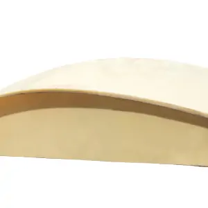 Large CNC machined mold surface with smooth curvature for prototype tooling