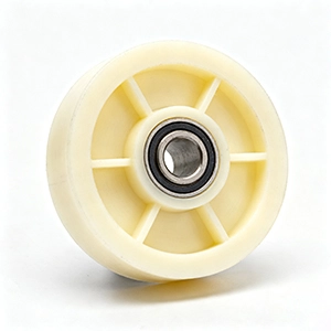 Nylon CNC machined gear with quiet tooth profile