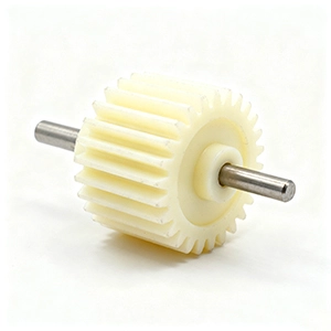 Nylon CNC machined roller with smooth surface