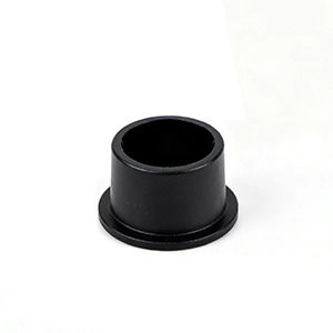 PE CNC machined spacer ring with chamfered edges