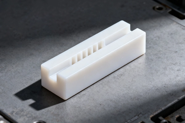 POM-H (Delrin) precision parts (3:2)