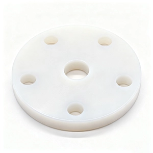 PP CNC machined enclosure cover with lightweight, chemical-resistant design