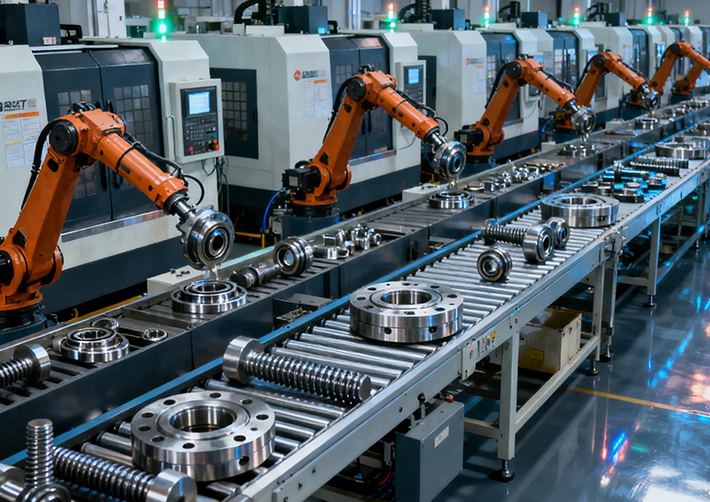 Quality inspection for automation parts