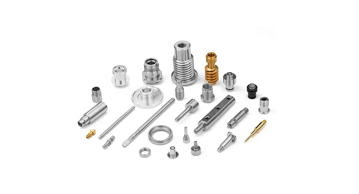 Rapid prototyping parts prepared for inspection