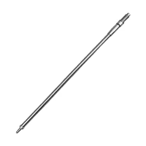 Swiss-type CNC machined guide pin with polished surface