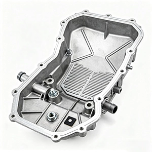 CNC machined aluminum cover with smooth surface and high-performance finish.