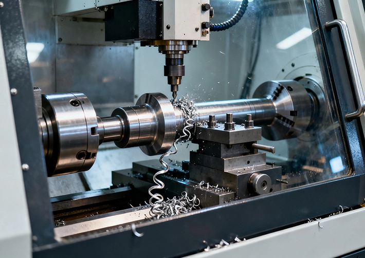 Carbon steel CNC turning and mill-turn for shafts and bushings