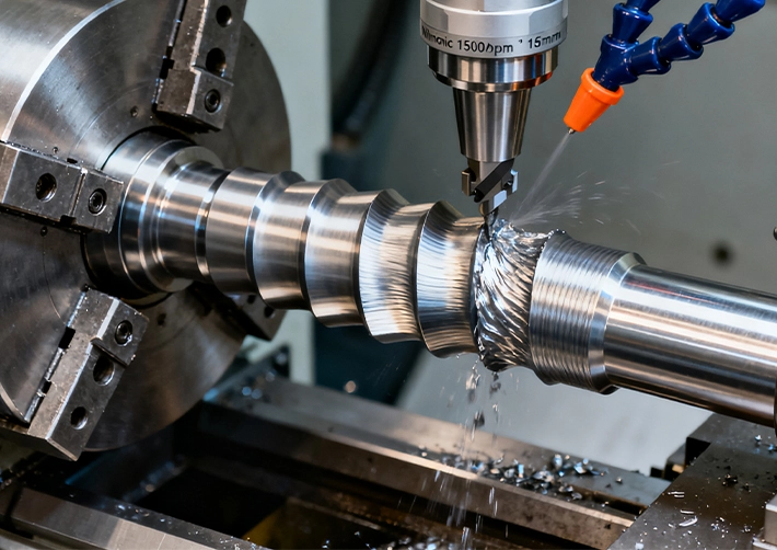 CNC turning and mill-turn machining of nickel alloy