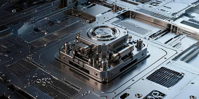 Gantry milling of precision machine bases and frames