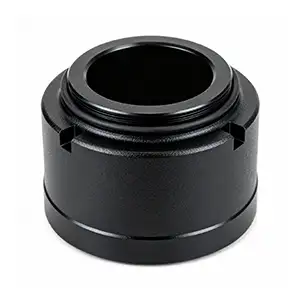 Hard anodized cylindrical CNC part with enhanced surface hardness and wear resistance.