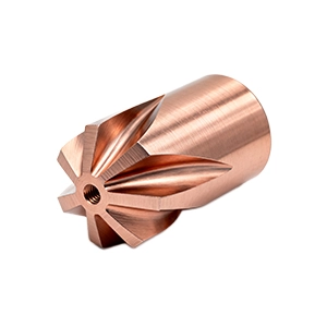 CNC turned nickel fittings with smooth surface finish and tight tolerance