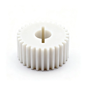 CNC machined PEEK fixture component with excellent dimensional stability