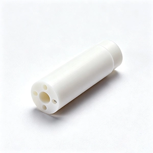 PEEK CNC prototype samples showcasing fine surface finish and tight tolerance