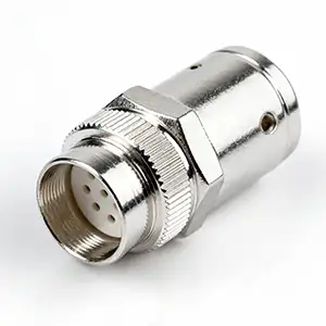 Silver-plated CNC hollow shaft with polished surface for corrosion resistance.