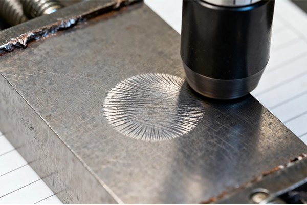 D2 tool steel machined insert (3:2)