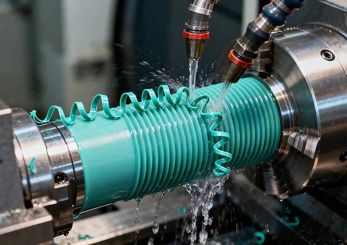 3/4/5-axis ULTEM CNC milling for precision brackets and housings
