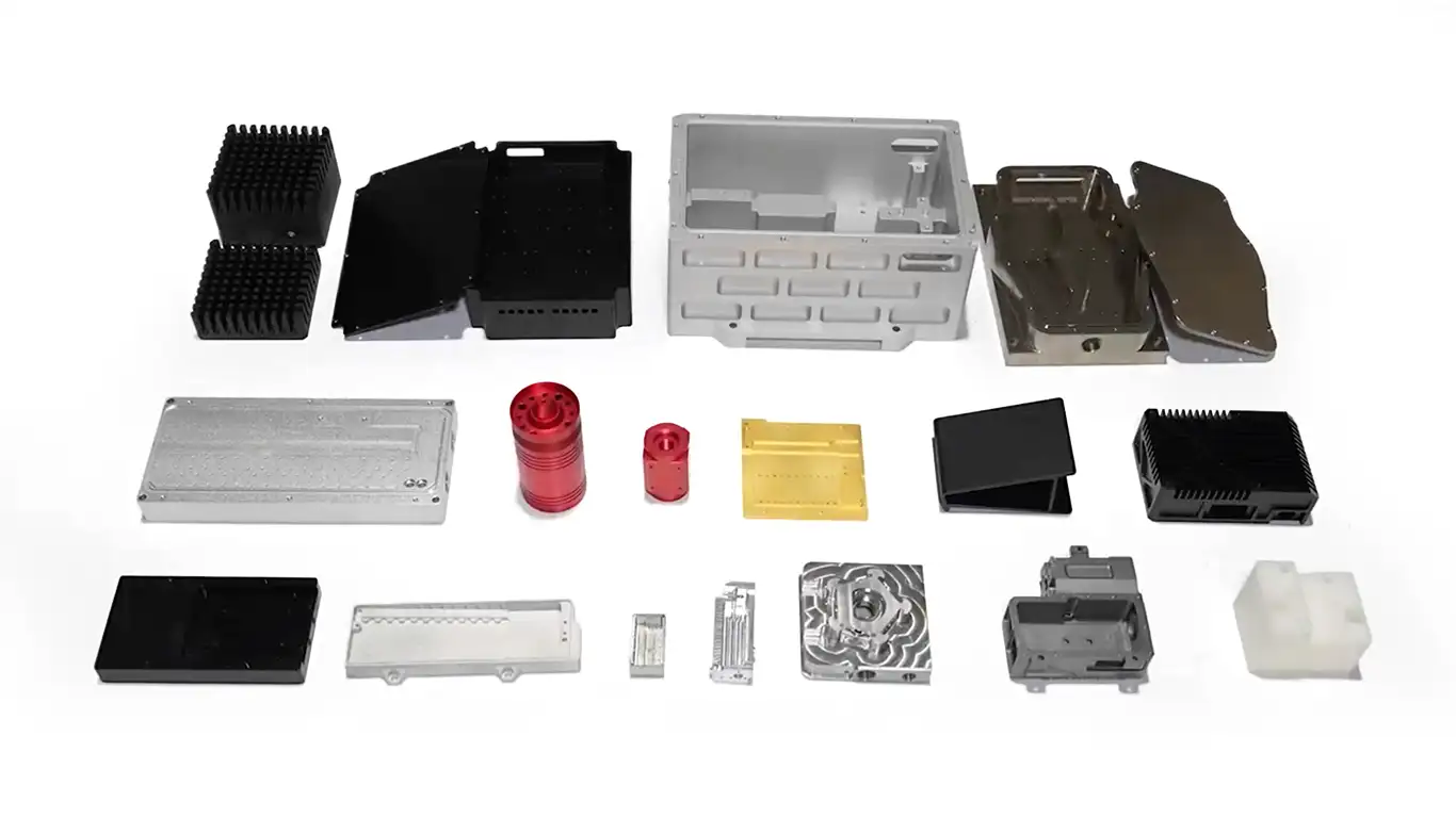 CNC machined enclosures and structural components