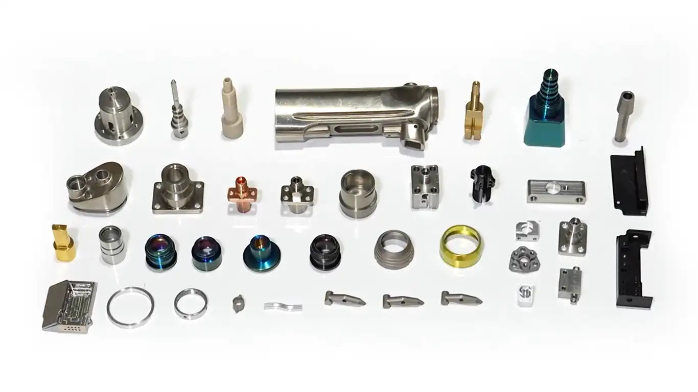 complex CNC milled precision parts
