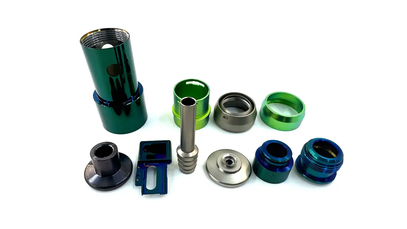 production CNC machined parts with inspection control