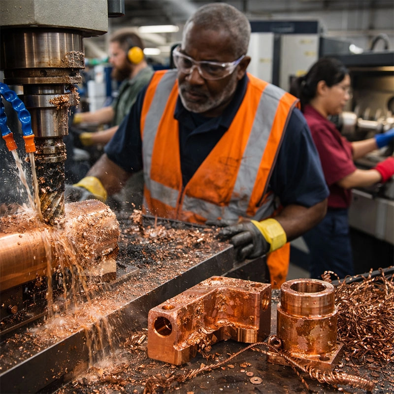 copper-cnc-machining-problems