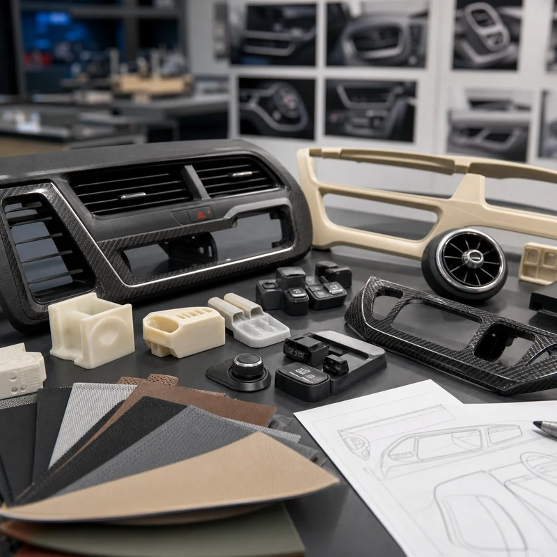 Custom Car Interior Parts: Materials, Processes, and Manufacturing Guide
