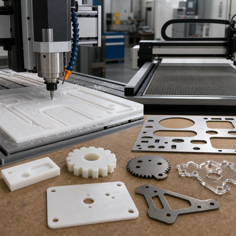 CNC Router vs Laser Cutting: Differences, Materials, Accuracy, and Cost