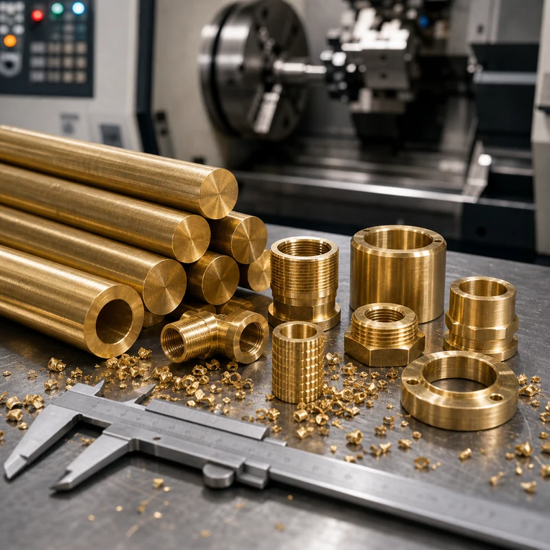 Brass Grades for CNC Machining: Selection Guide for Custom Parts