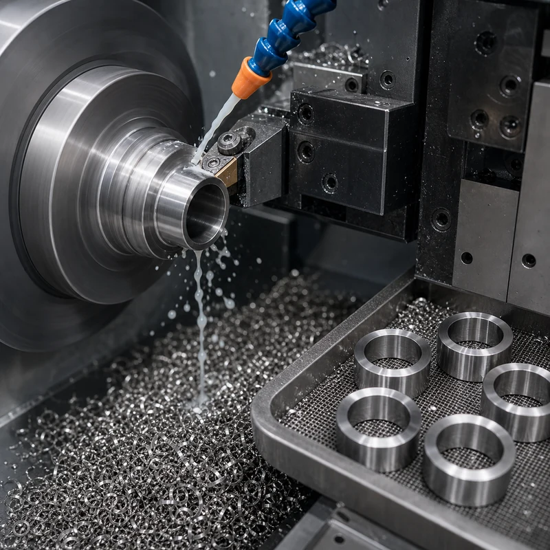304 Stainless Steel Machining CNC machining material scene - MTSPi CNC