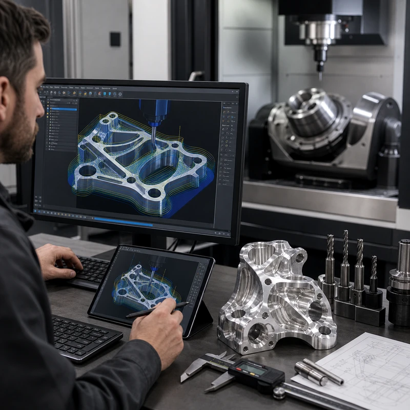 5-Axis Machining Software and CAM Simulation - MTSPi CNC