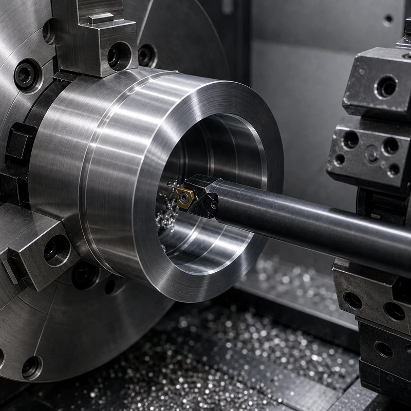 Boring Operation in Lathe - MTSPi CNC