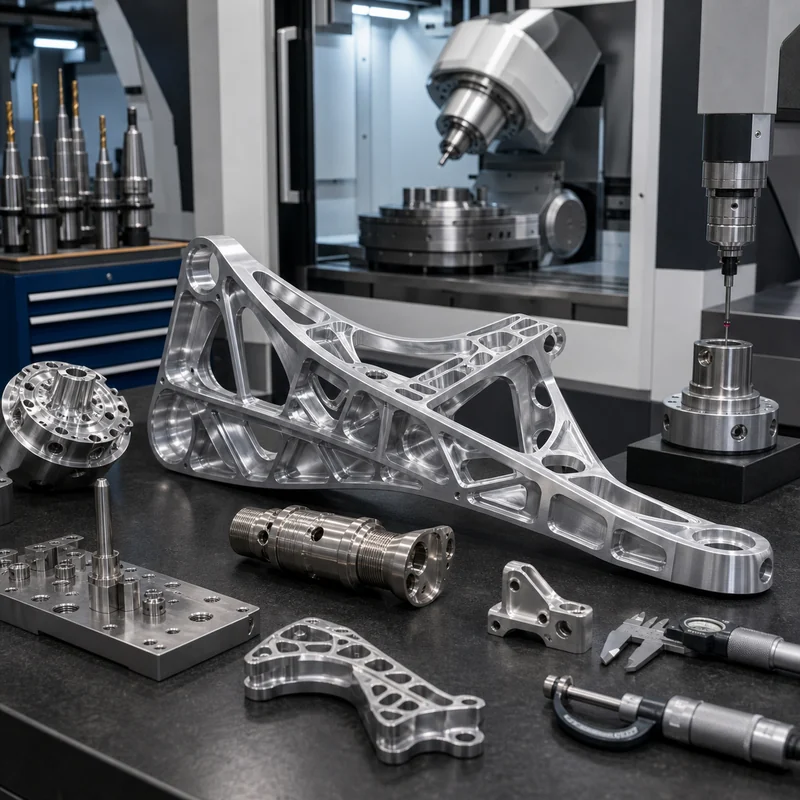 CNC machining aerospace parts