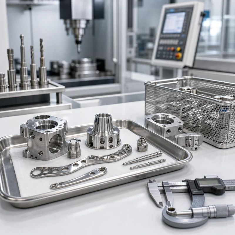 CNC machining medical parts