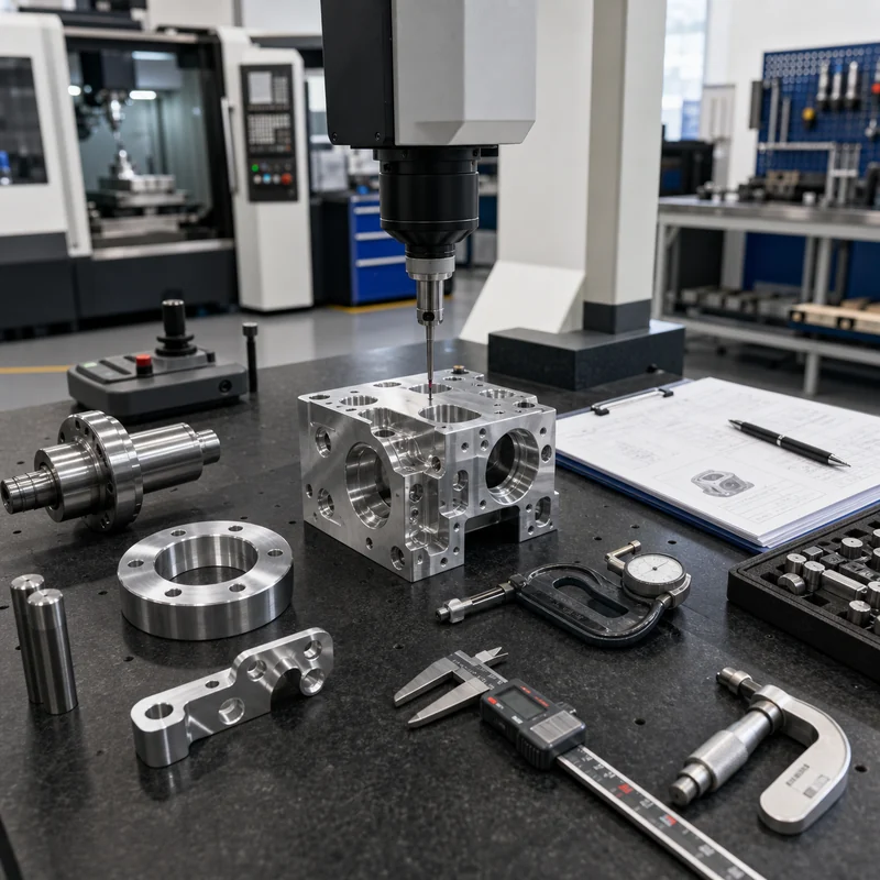 CNC machining quality inspection