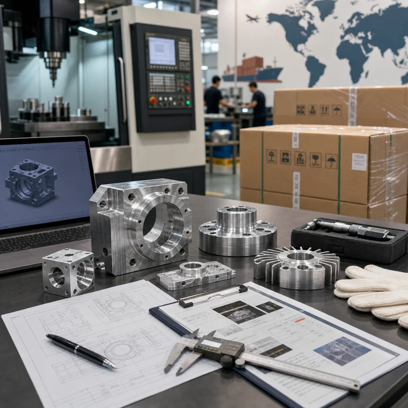 import CNC machined parts from China