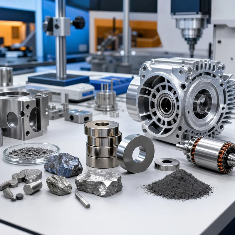 rare earth metals and precision manufacturing materials