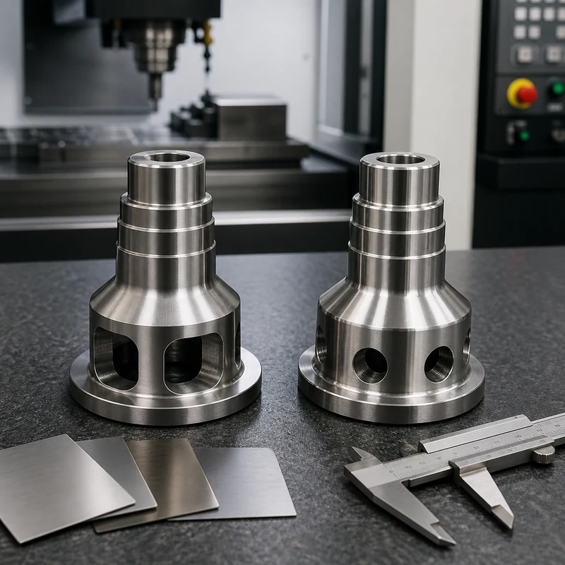 420 vs 316 Stainless Steel for CNC Machined Parts