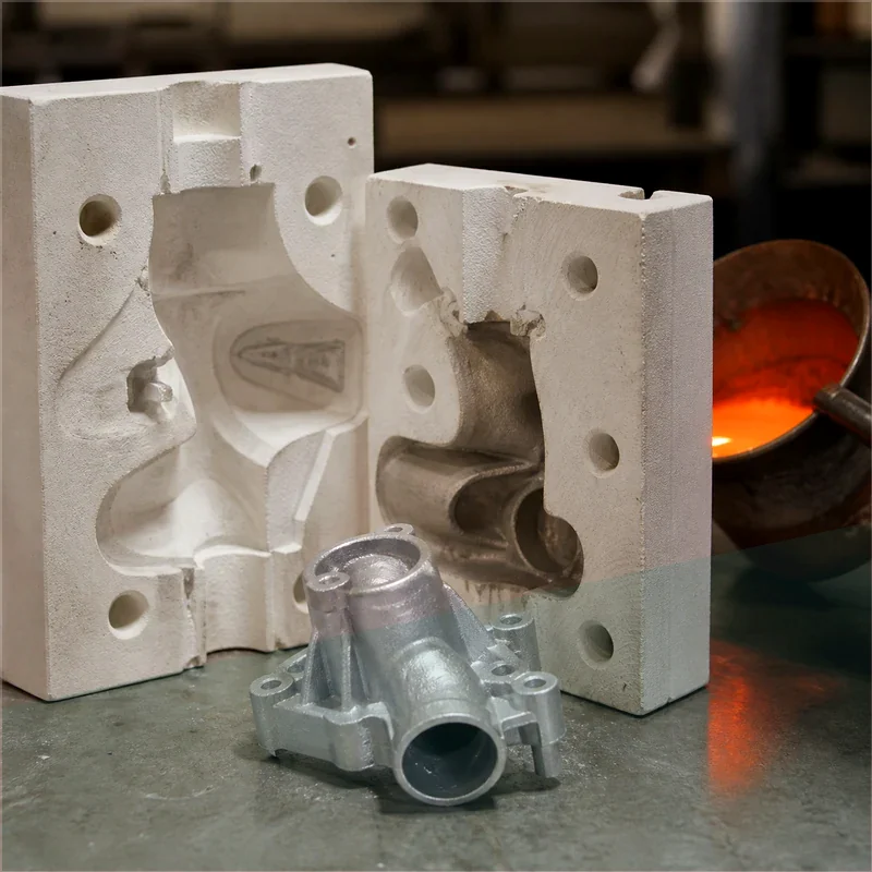 Aluminum Gravity Casting: Process, Design Rules, and CNC Finishing Options - MTSPi CNC manufacturing scene